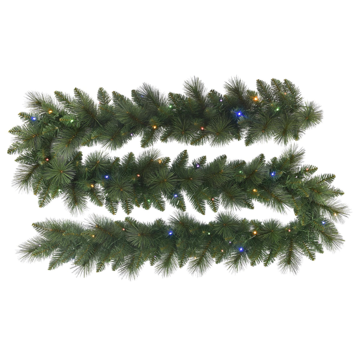 Christabelle 2.7m Christmas Garland with LED Lights Dorset Pine Mantle Decoration Ornament