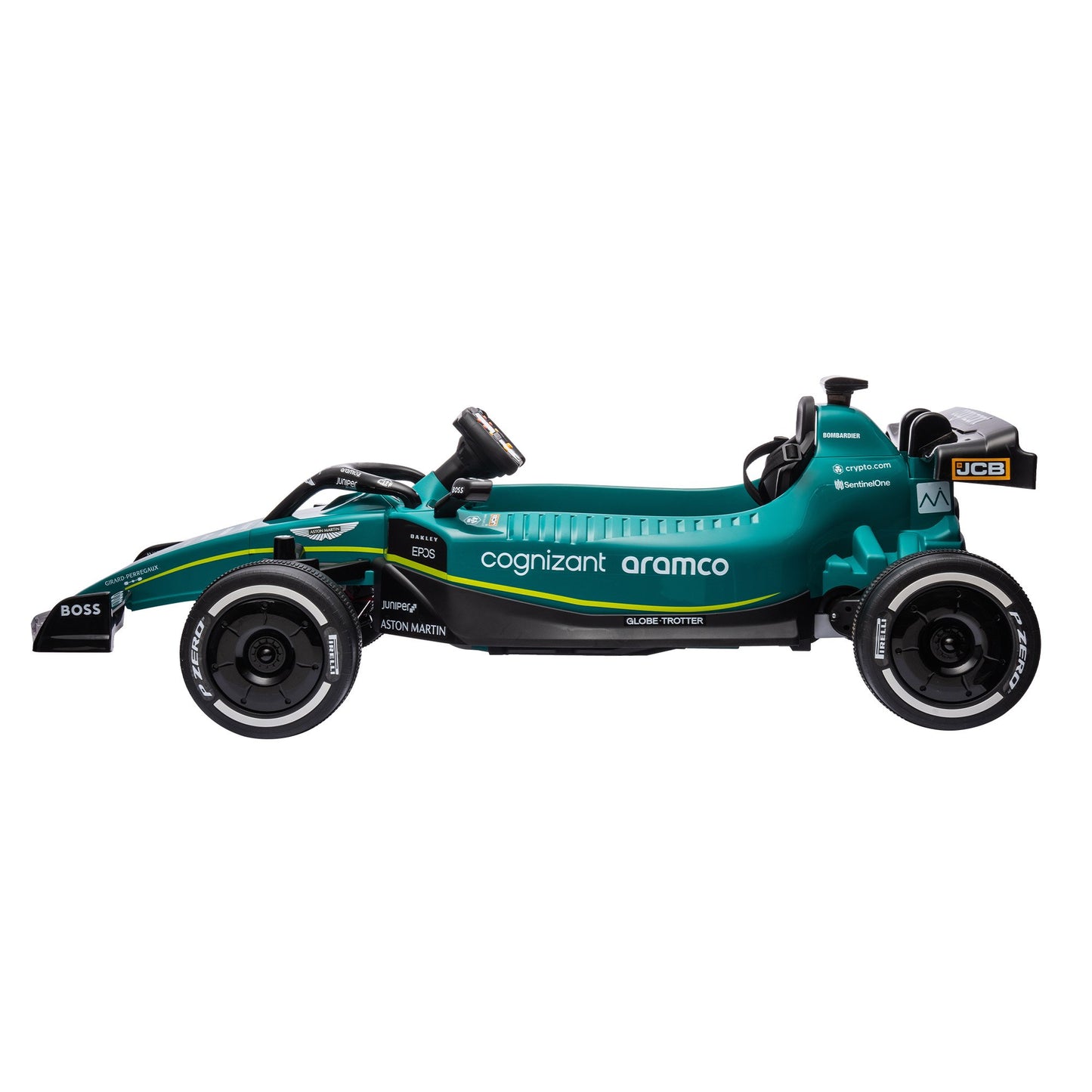 Aston Martin Aramco F1 Licensed Electric Kids Ride On Race Car