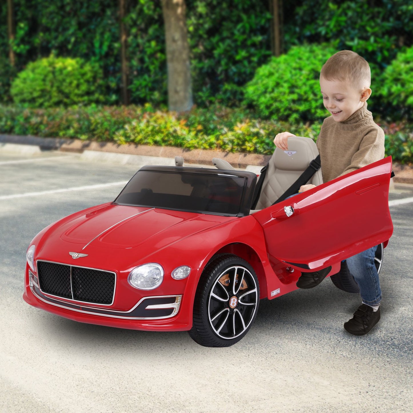 Bentley Exp 12 Speed 6E Licensed Kids Ride On Electric Car Red