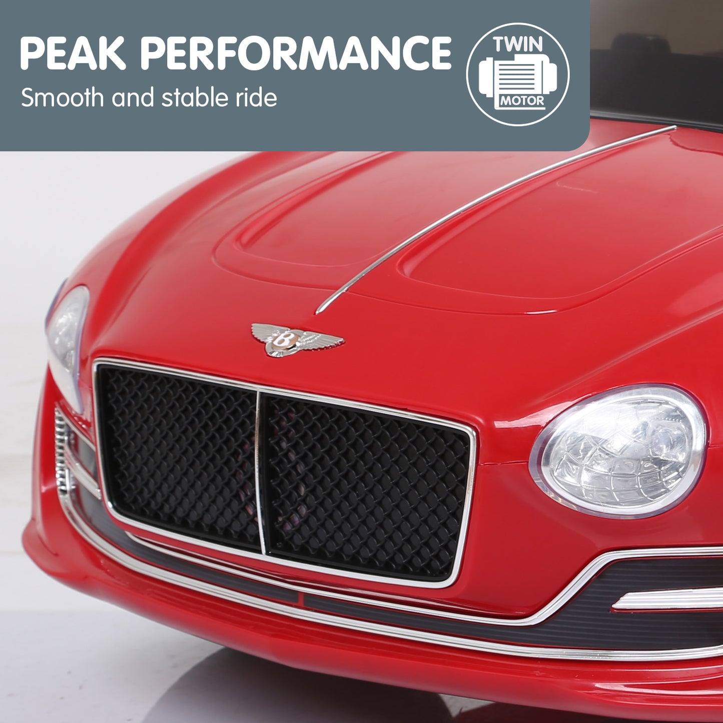 Bentley Exp 12 Speed 6E Licensed Kids Ride On Electric Car Red