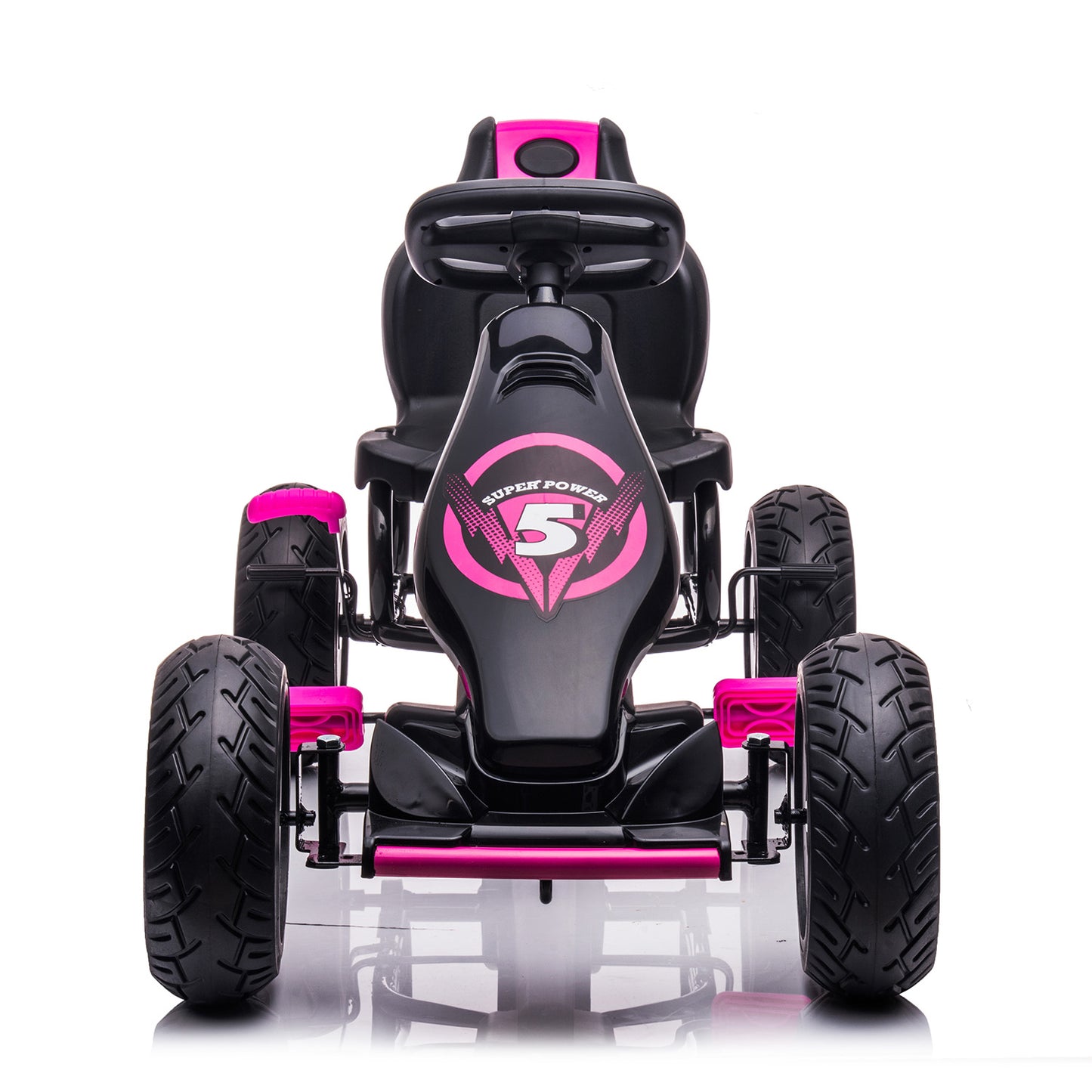 Kahuna G18 Kids Ride On Pedal Go Kart - Rose Pink