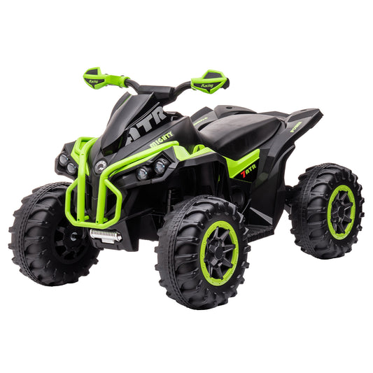 Kahuna GTS99 Kids Toy Electric Ride On Quad Bike Toy ATV 50W - Green