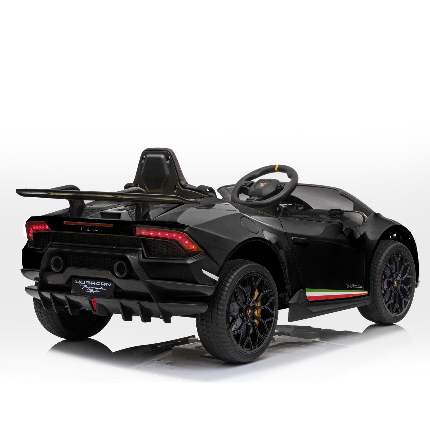 Lamborghini Performante Kids Electric Ride On Car Black
