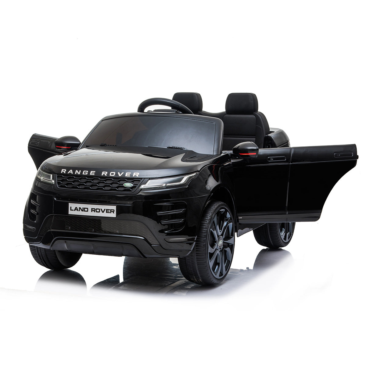 Land Rover Licensed Kids Electric Ride On Car Remote Control - Black