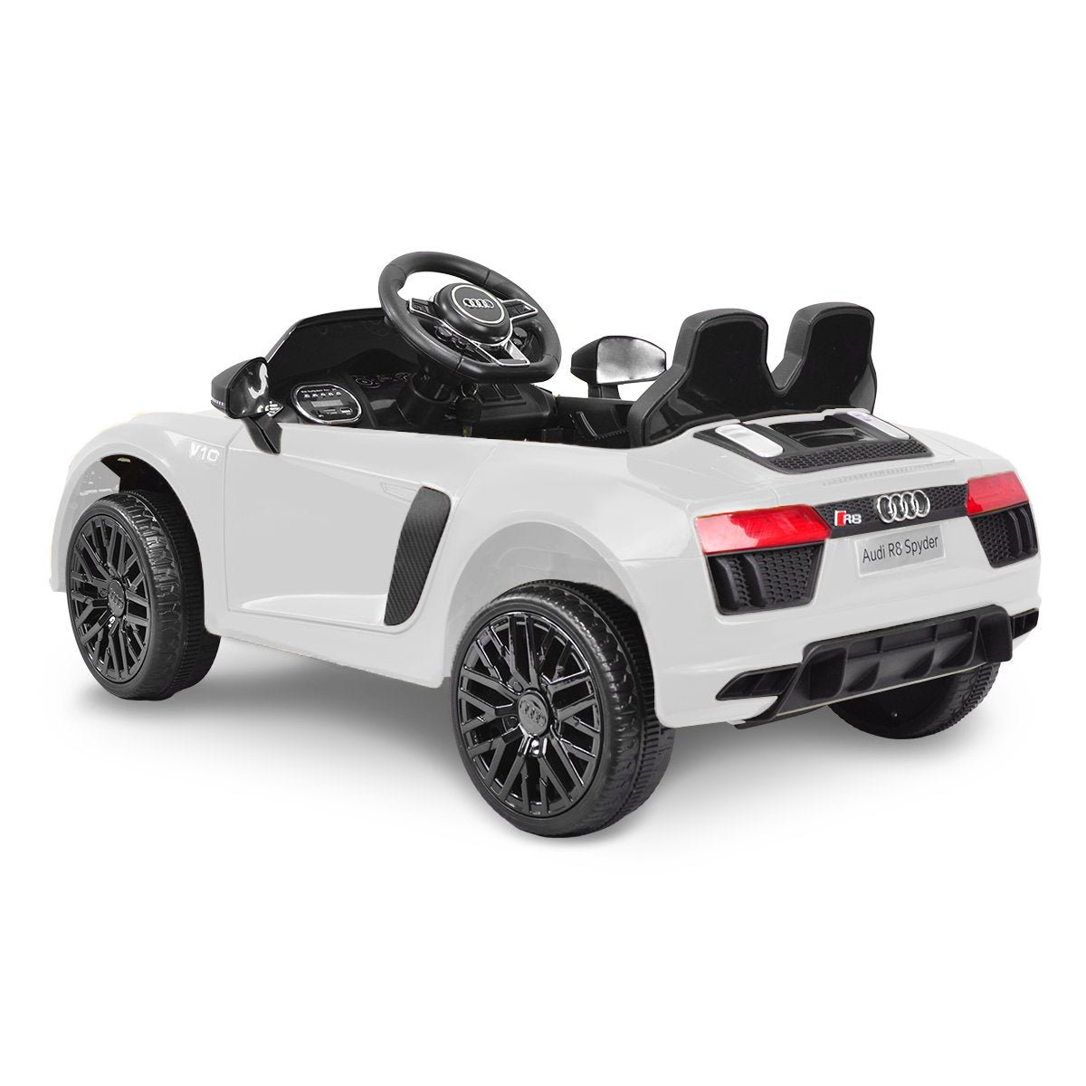 Kahuna R8 Spyder Audi Licensed Kids Electric Ride On Car Remote Control White