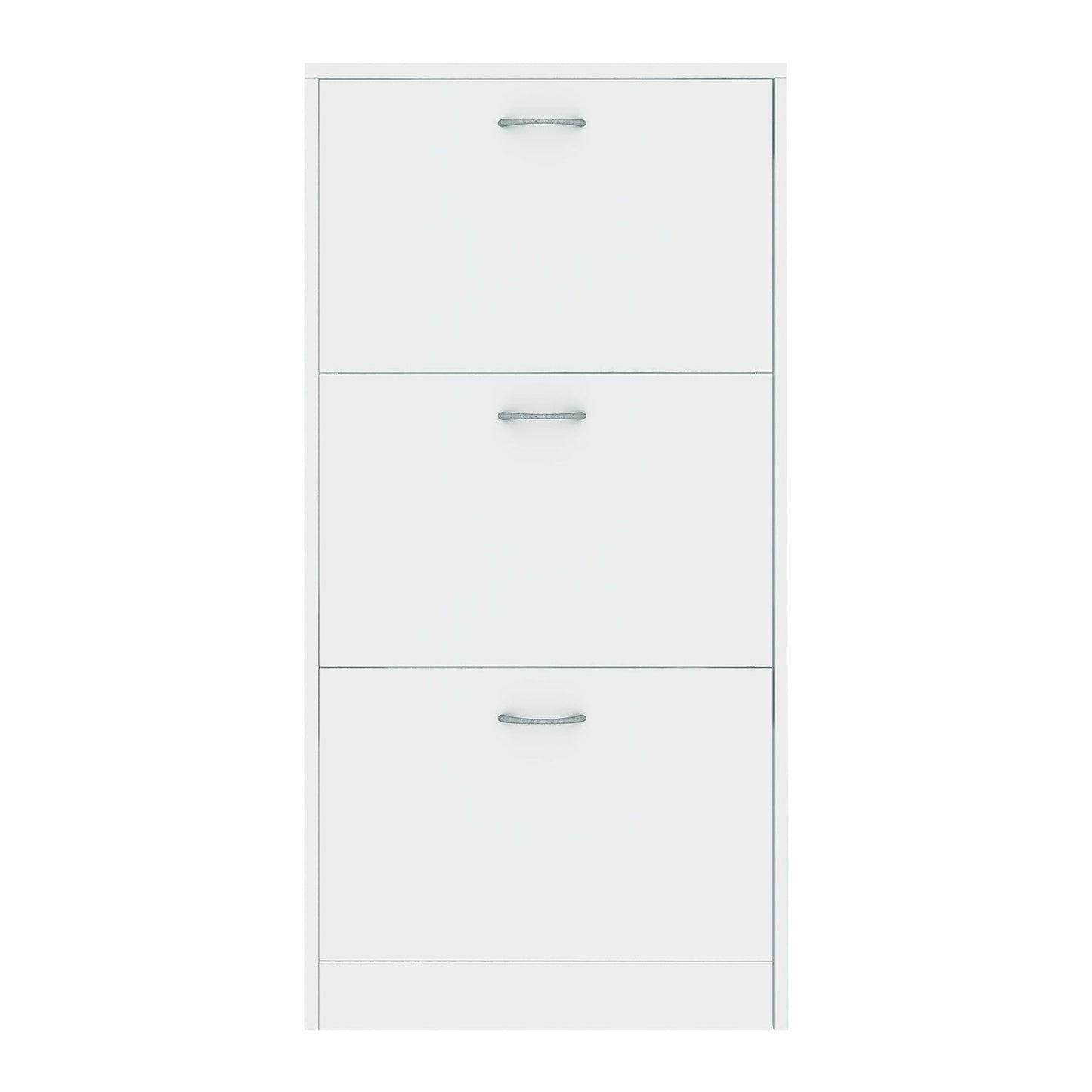 Sarantino Mavis Shoe Cabinet - White