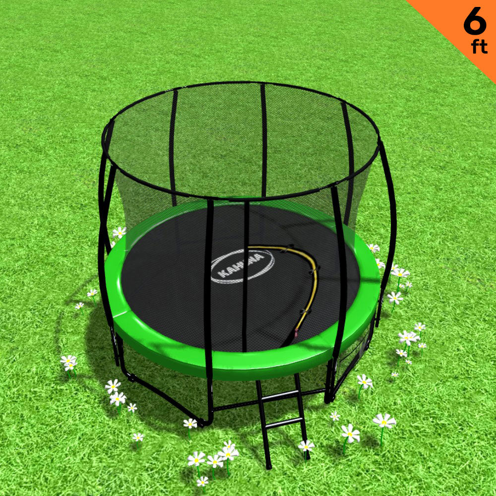 Kahuna Classic 6ft Trampoline - Green
