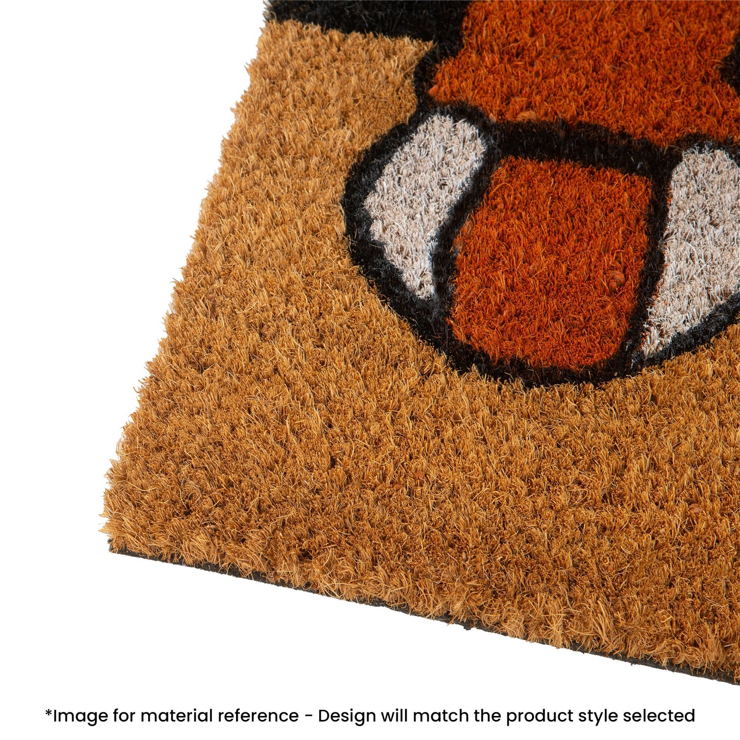 Wide Door Mat Deluxe Coir Latex Monsteria 45 x 110 cm Doormat