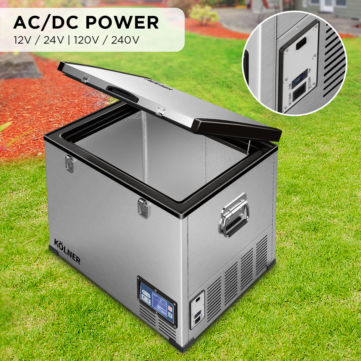 Kolner 75L Portable Fridge Chest Freezer