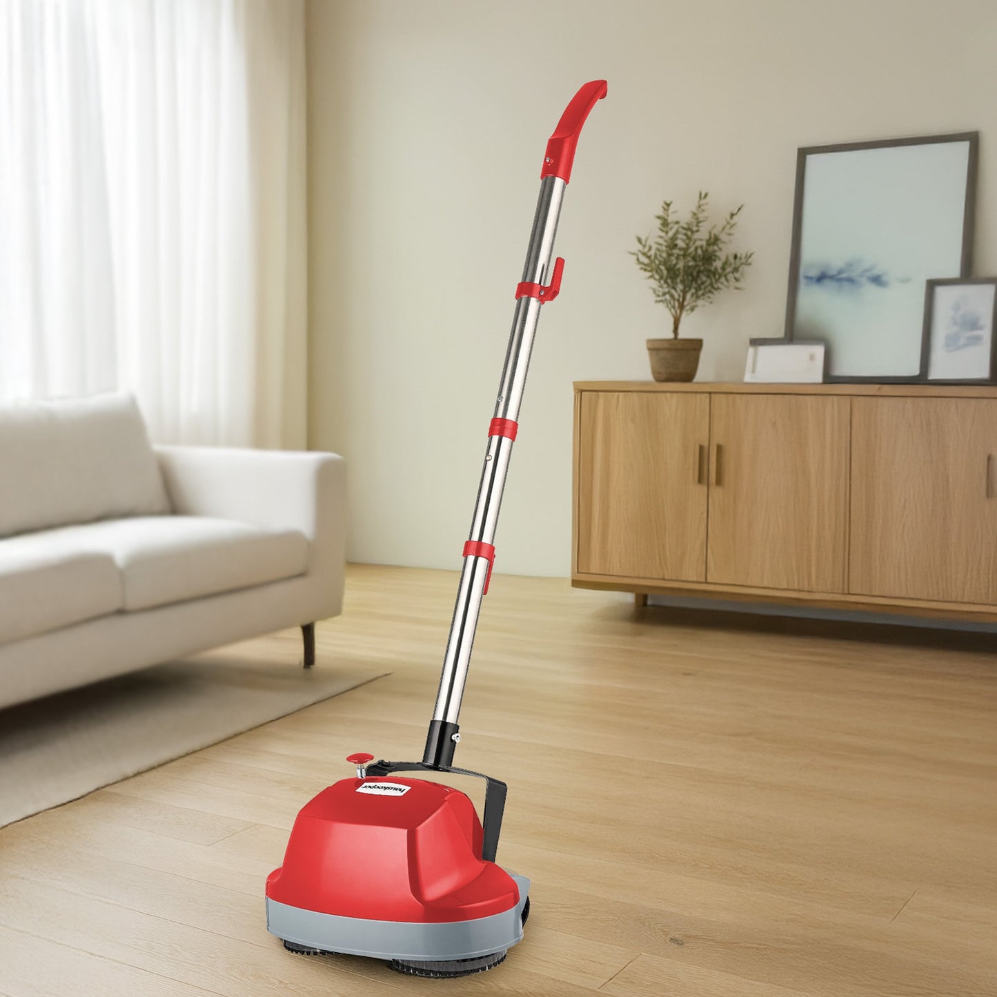 Hauskeeper Electric Floor Polisher Timber Hard Waxer Buffer Cleaner
