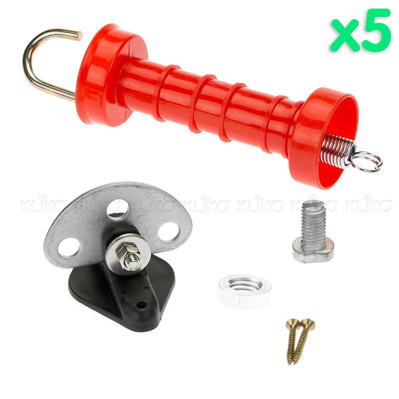 5x Electric Fence Gate Anchors