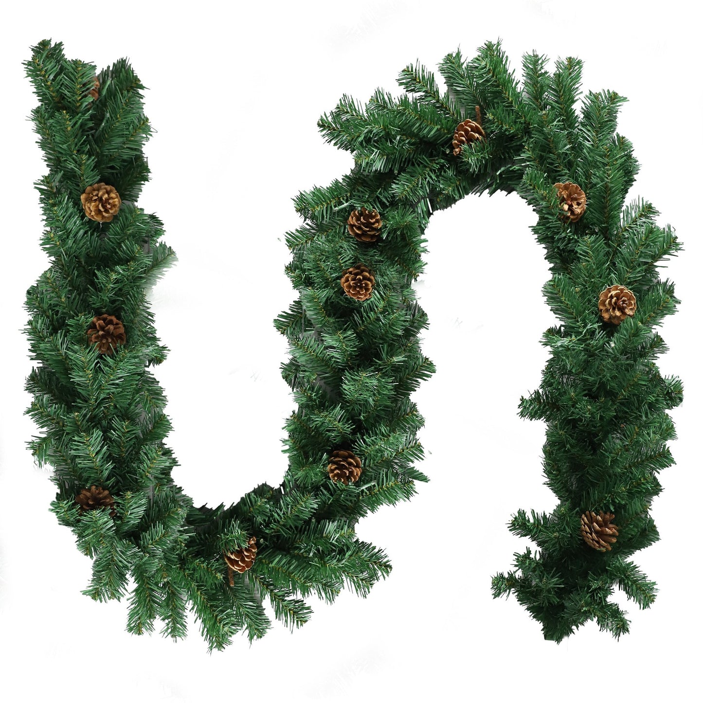 Christabelle 2.74m Christmas Garland Yuletide with LED Lights Tree Decoration Ornament