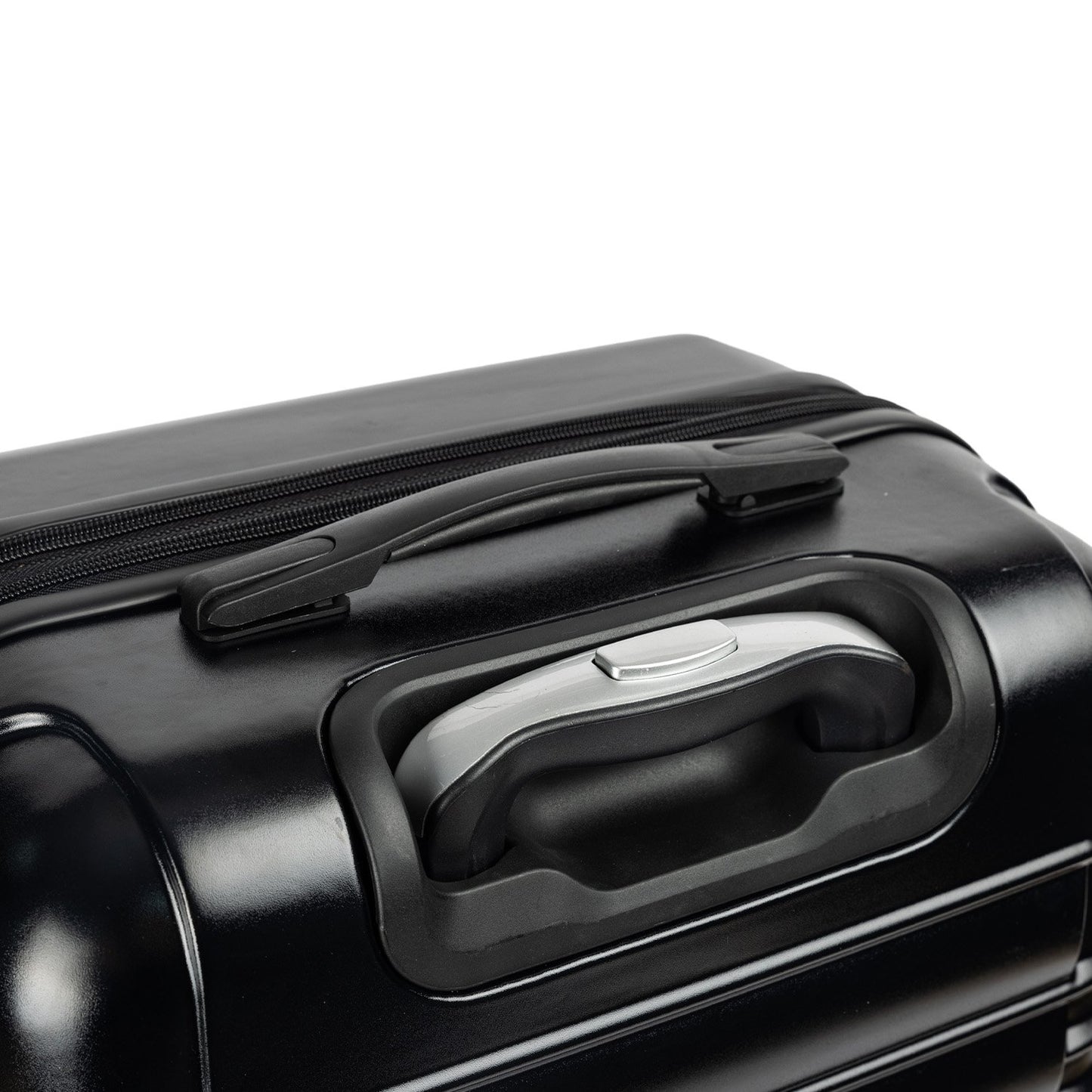 Olympus 3PC Noctis Luggage Set Hard Shell ABS+PC - Stygian Black