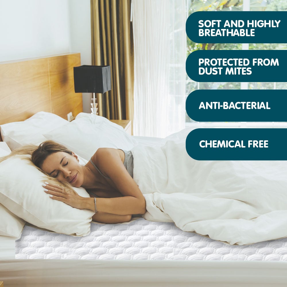 Laura Hill Cool Max Mattress Protector-King Single