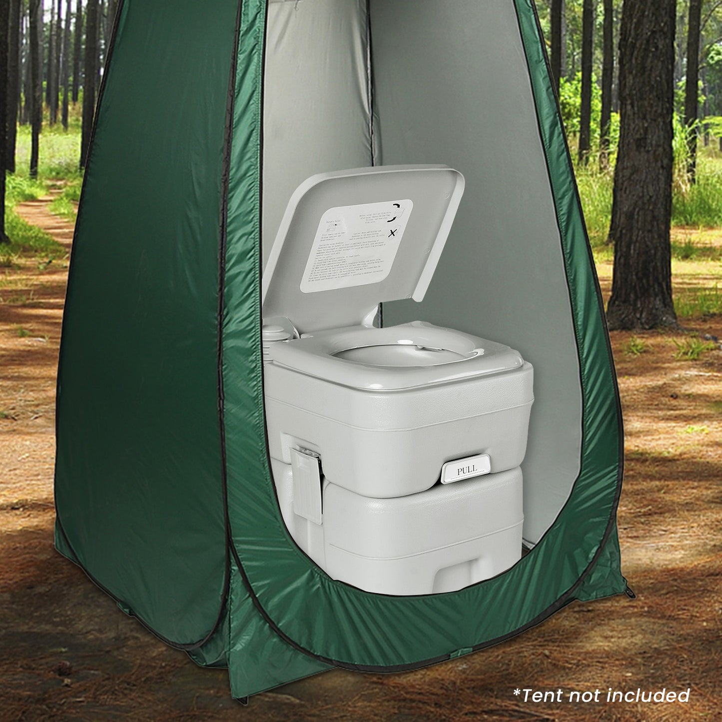Wallaroo 20L Camping Portable Toilet