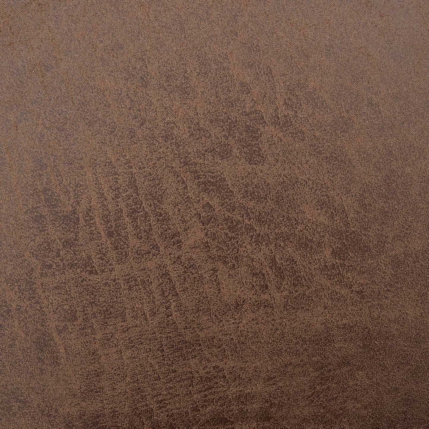 Sarantino Distressed Faux Leather Sofa Bed Couch Lounge - Brown