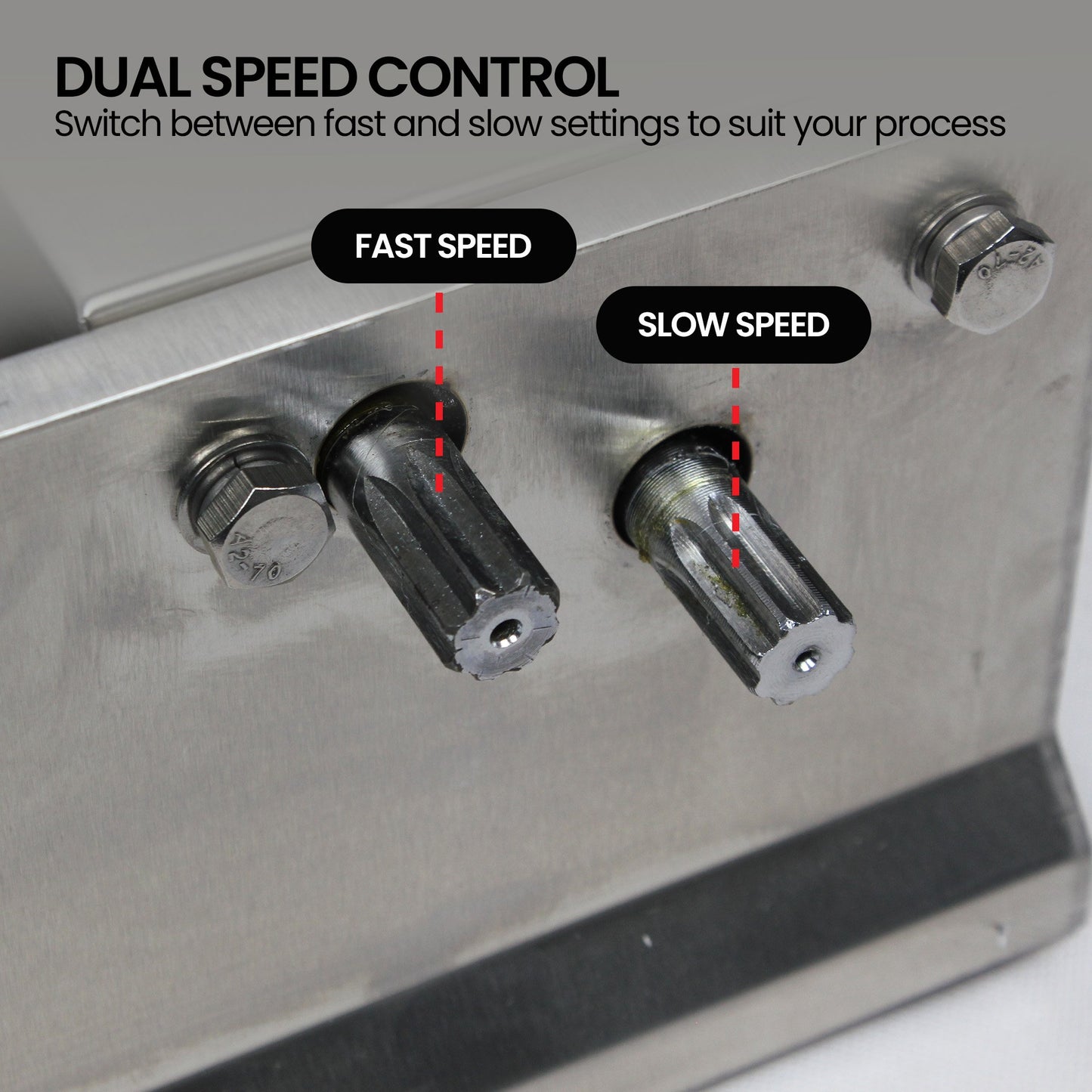 Pronti 5L Stainless Steel Horizontal Sausage Stuffer
