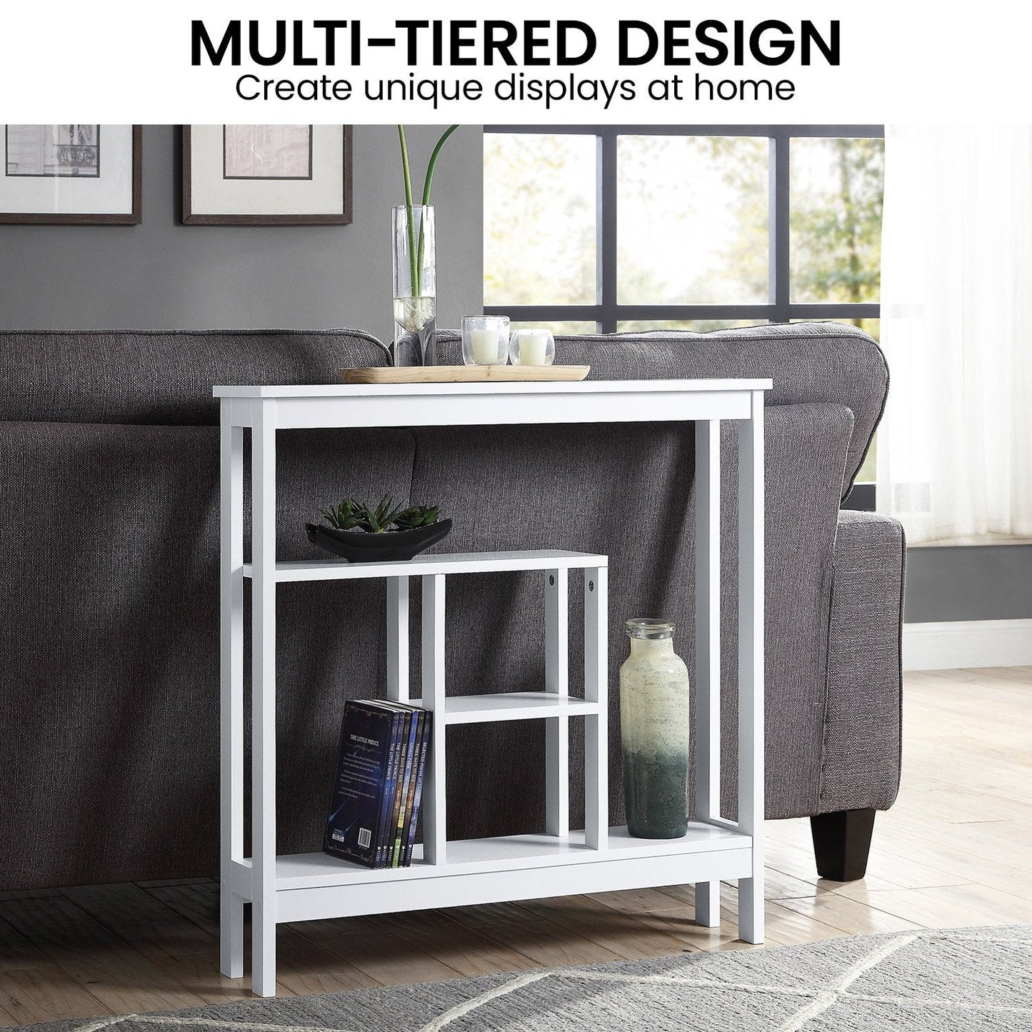 Sarantino Julian Console Table - White