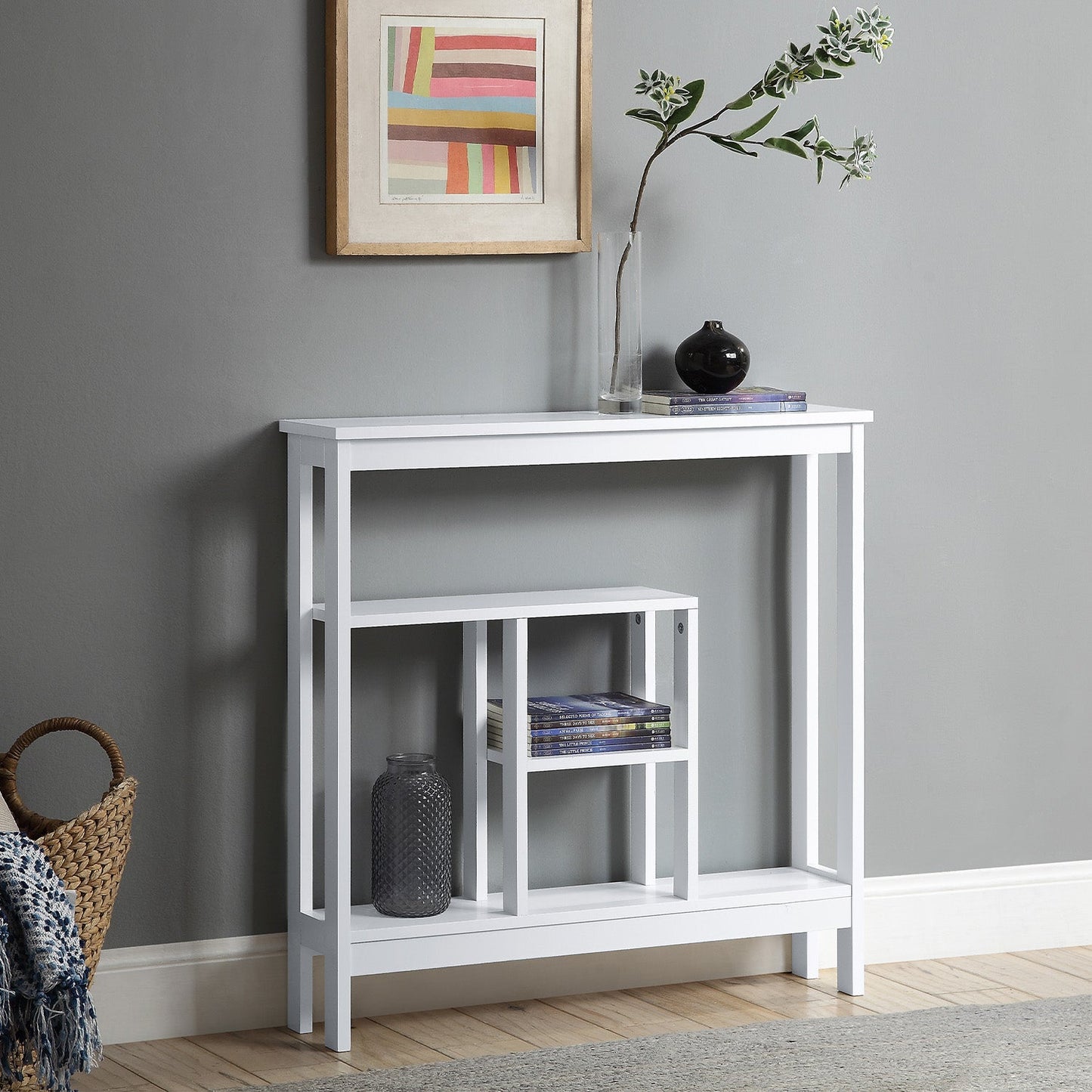 Sarantino Julian Console Table - White