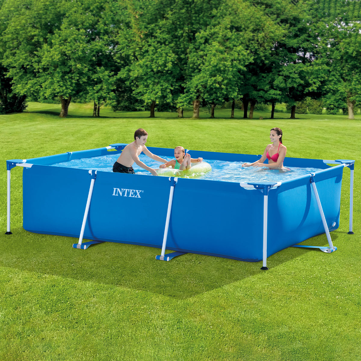 Intex 28272AU Above Ground Swimming Pool Rectangular 3m x 2m
