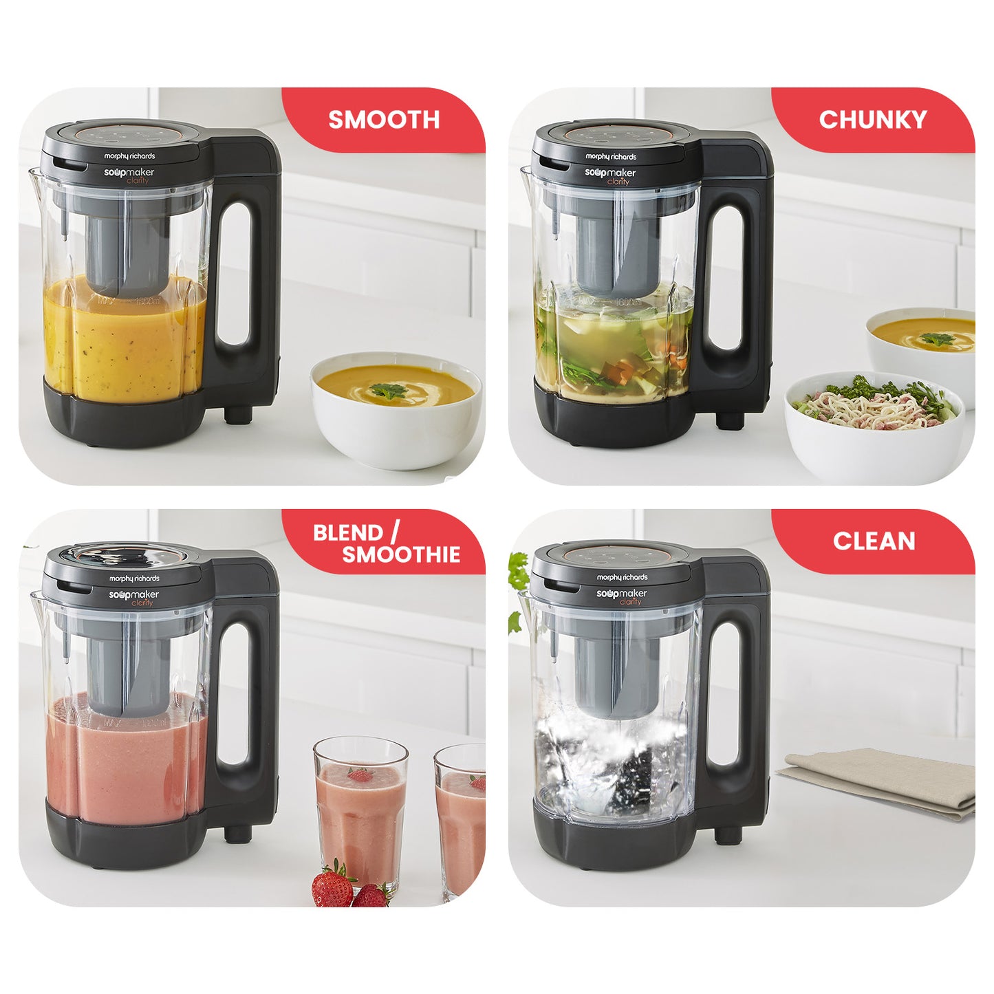 Morphy Richards Clarity Soup Maker Refurbished
