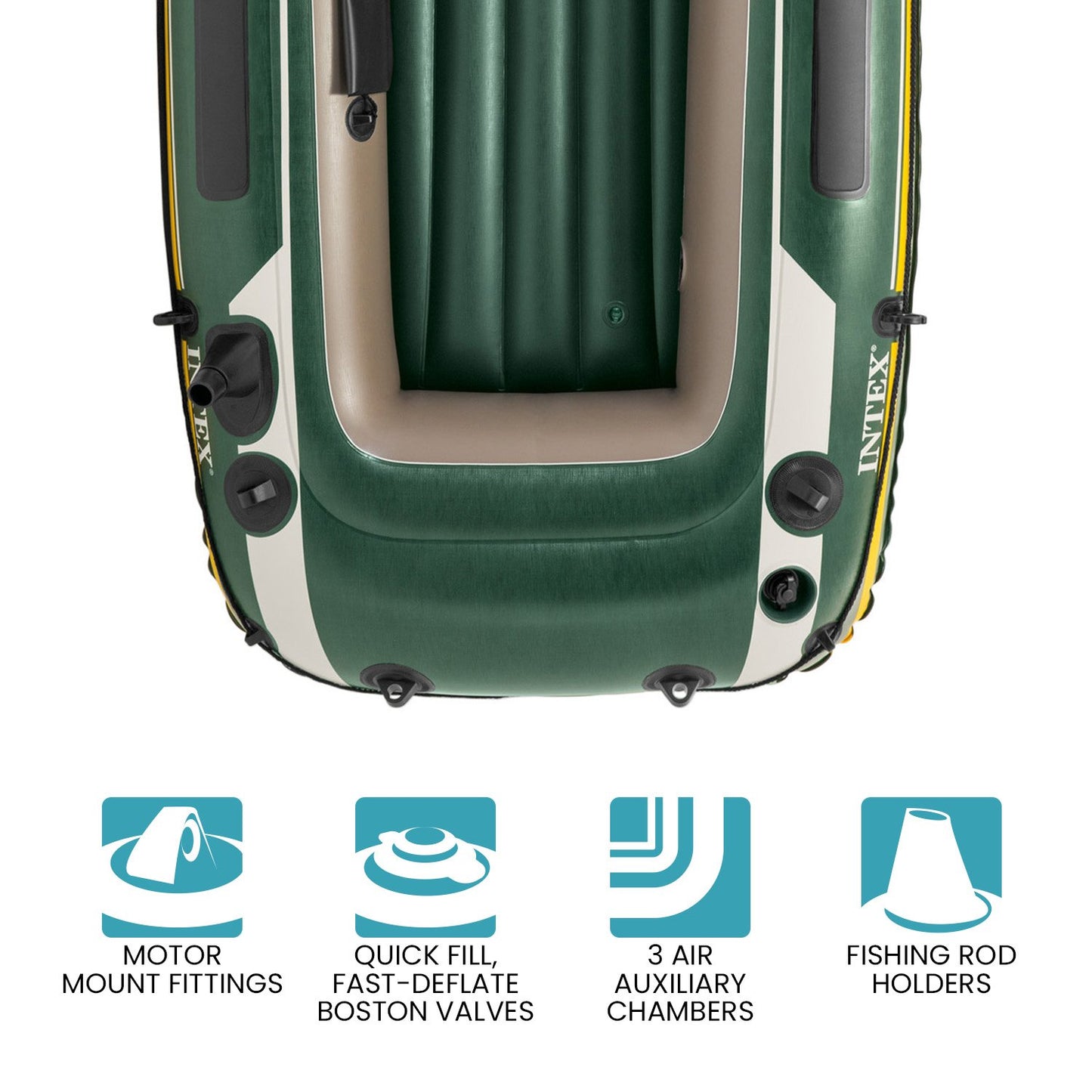 Intex Seahawk 2 Boat Set 68347NP