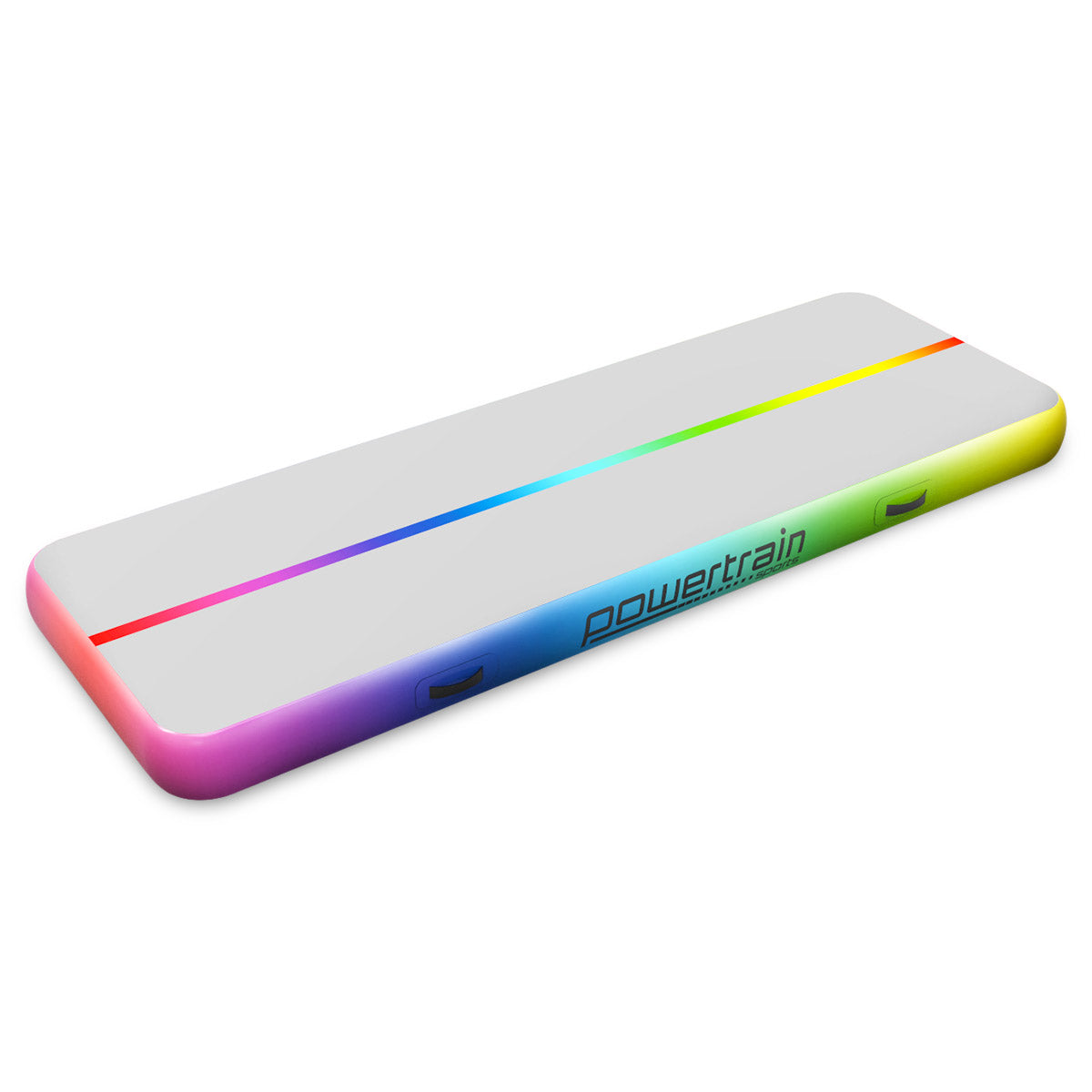 3m x 1m Air Track Tumbling Mat Gymnastics Inflatable - Rainbow