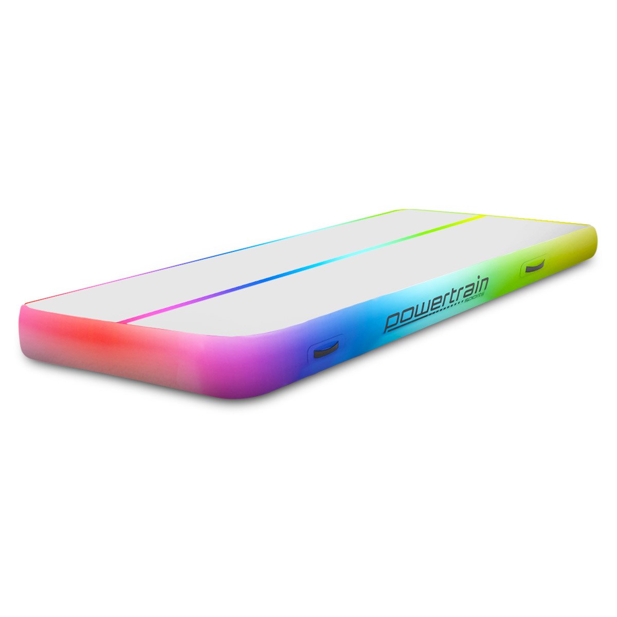 3m x 1m Air Track Tumbling Mat Gymnastics Inflatable - Rainbow