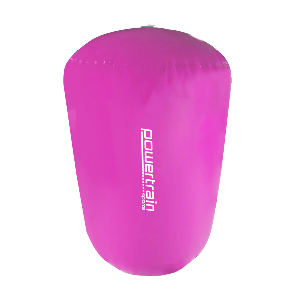Inflatable Gymnastics Air Barrel Exercise Roller 120cm x 75cm - Pink