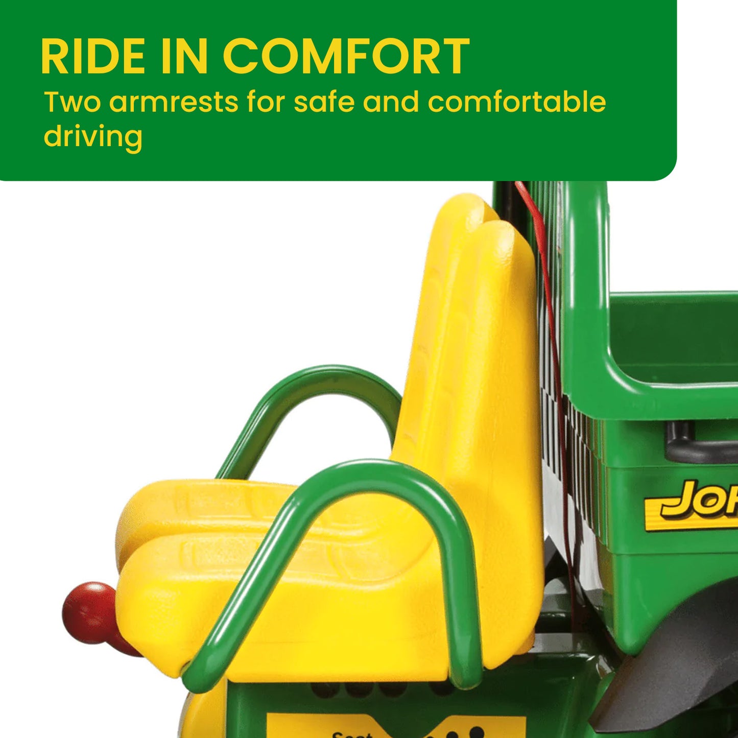 Kids Electric Toy Ride-On Car John Deere Gator HPX