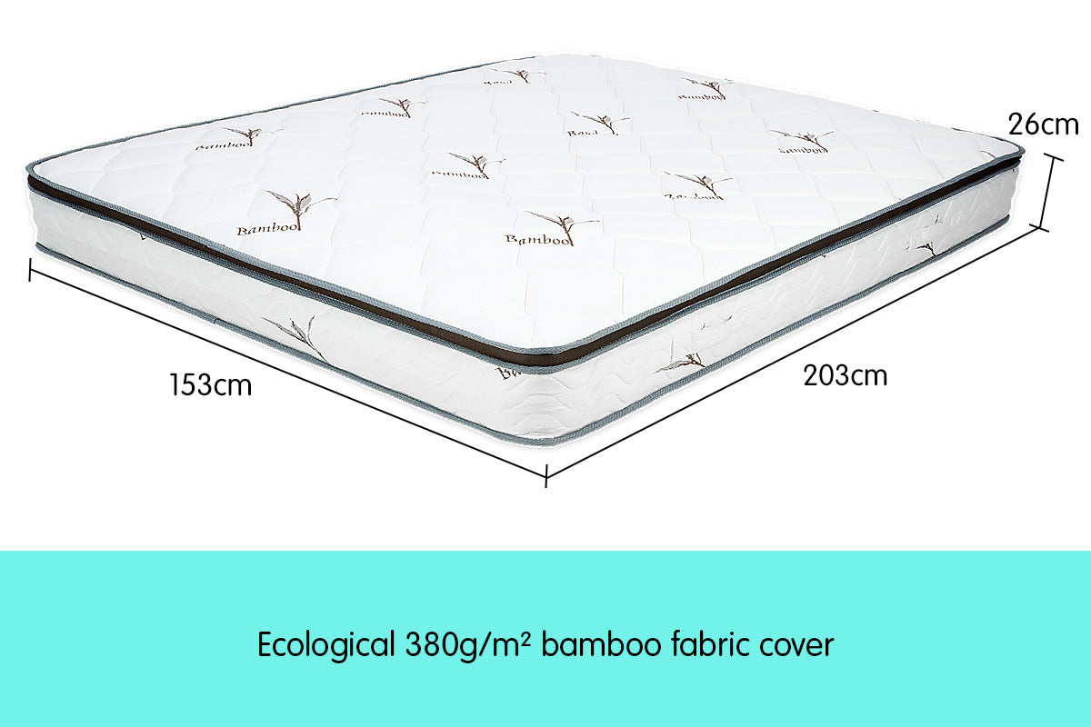 Laura Hill Premium King Single Mattress with Euro Top Layer - 32cm