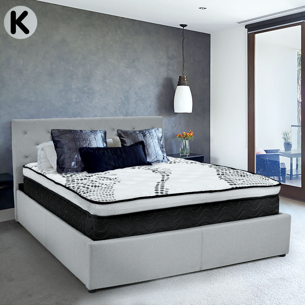 Laura Hill Premium King Mattress with Euro Top Layer - 32cm