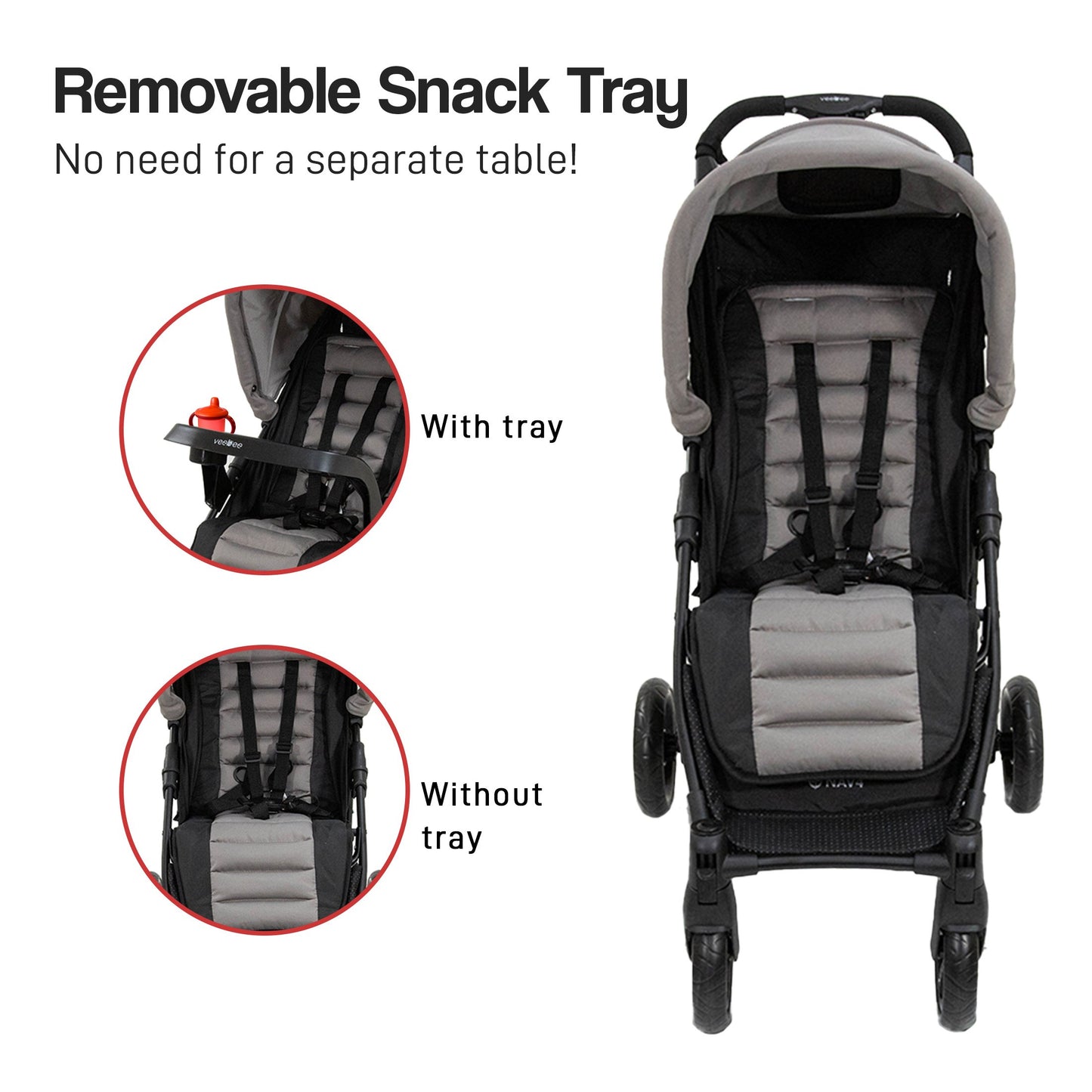 Veebee NAV 4 Stroller - Fauna