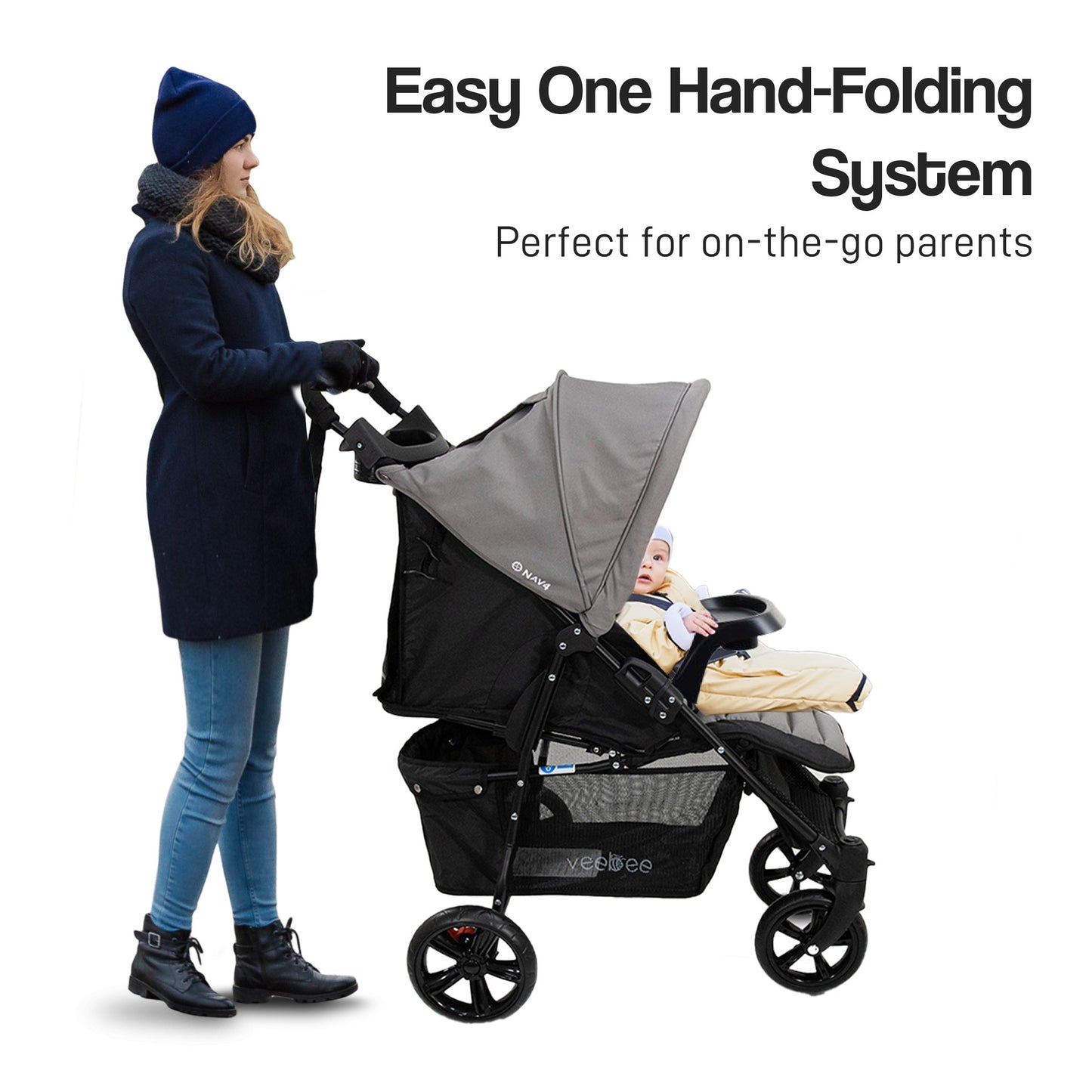 Veebee NAV 4 Stroller - Fauna
