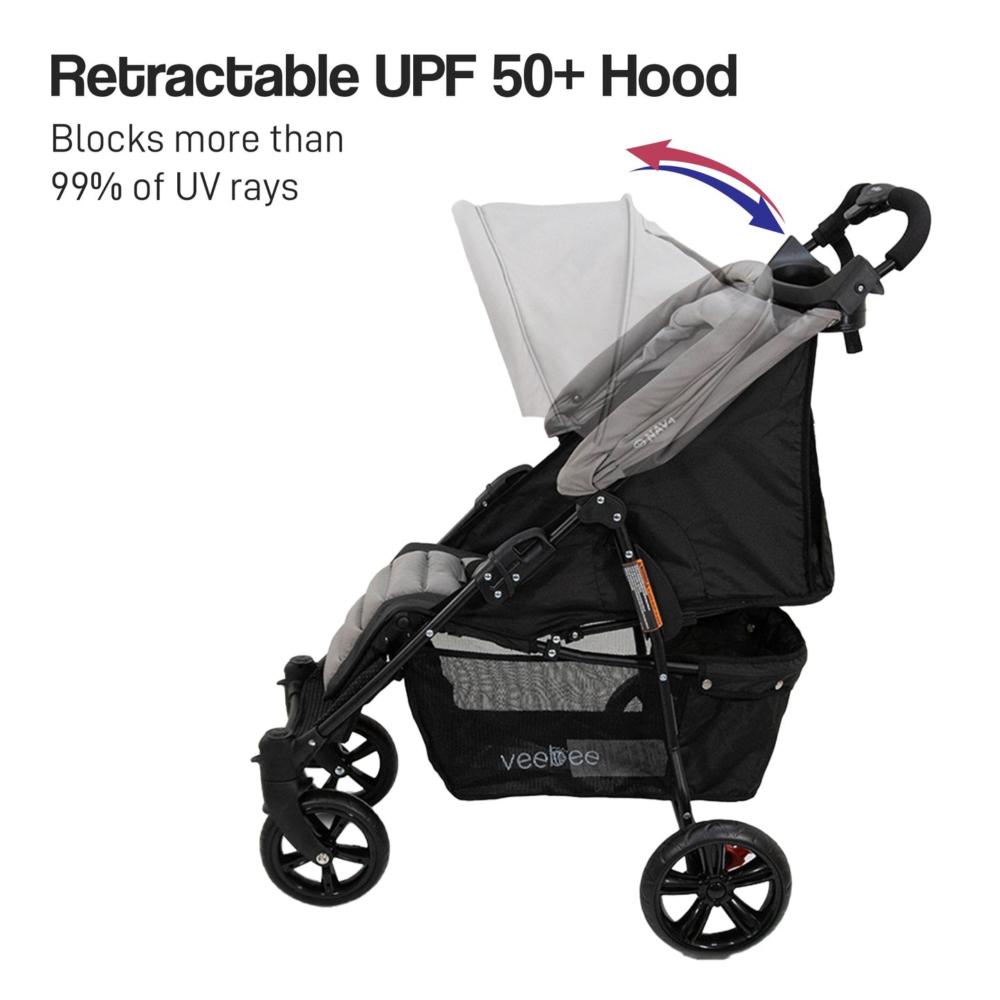 Veebee NAV 4 Stroller - Fauna