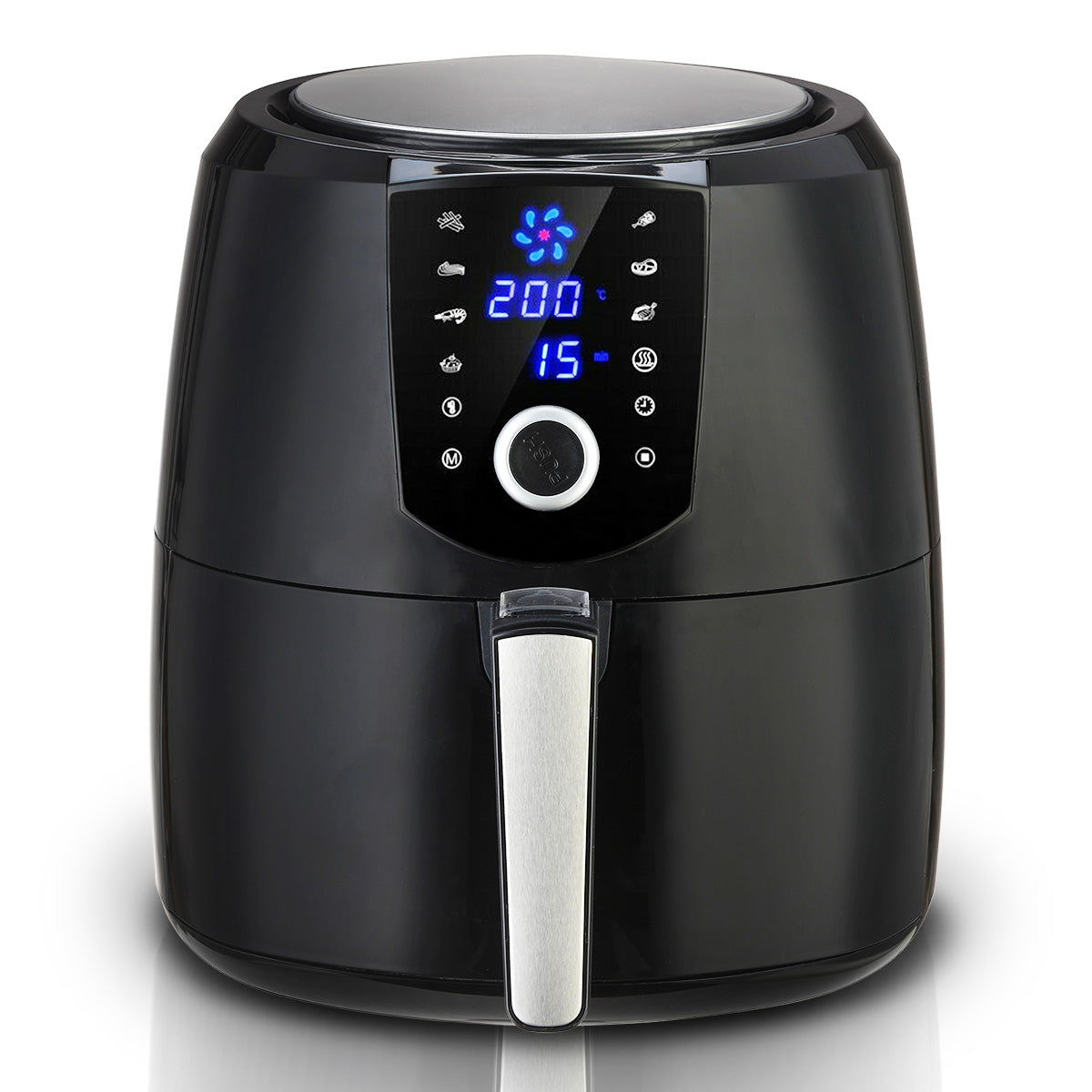 Pronti 7.2L 1800W Air Fryer Cooker Kitchen Oven Black
