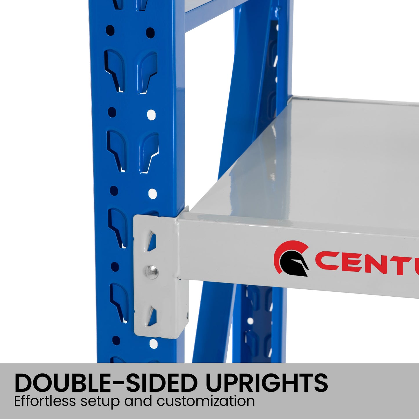 Centurion 2 Layers Work Bench 2m 400kg - Grey Blue