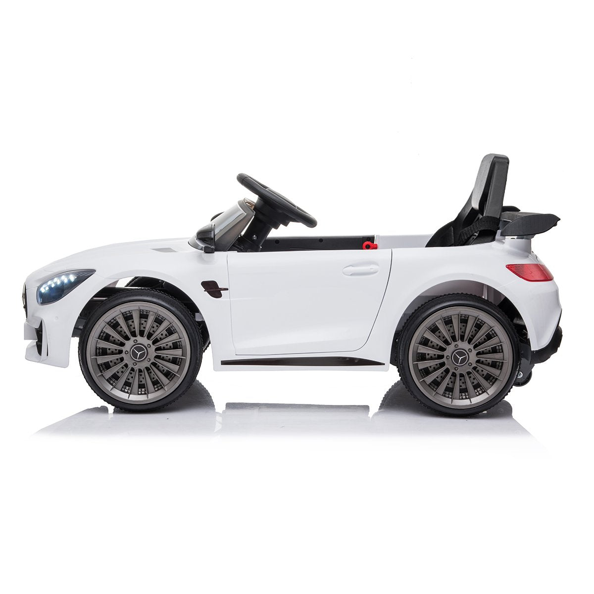 Mercedes Benz Licensed Kids Electric Ride On Car Remote Control White