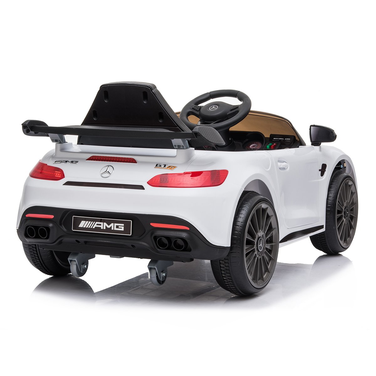 Mercedes Benz Licensed Kids Electric Ride On Car Remote Control White