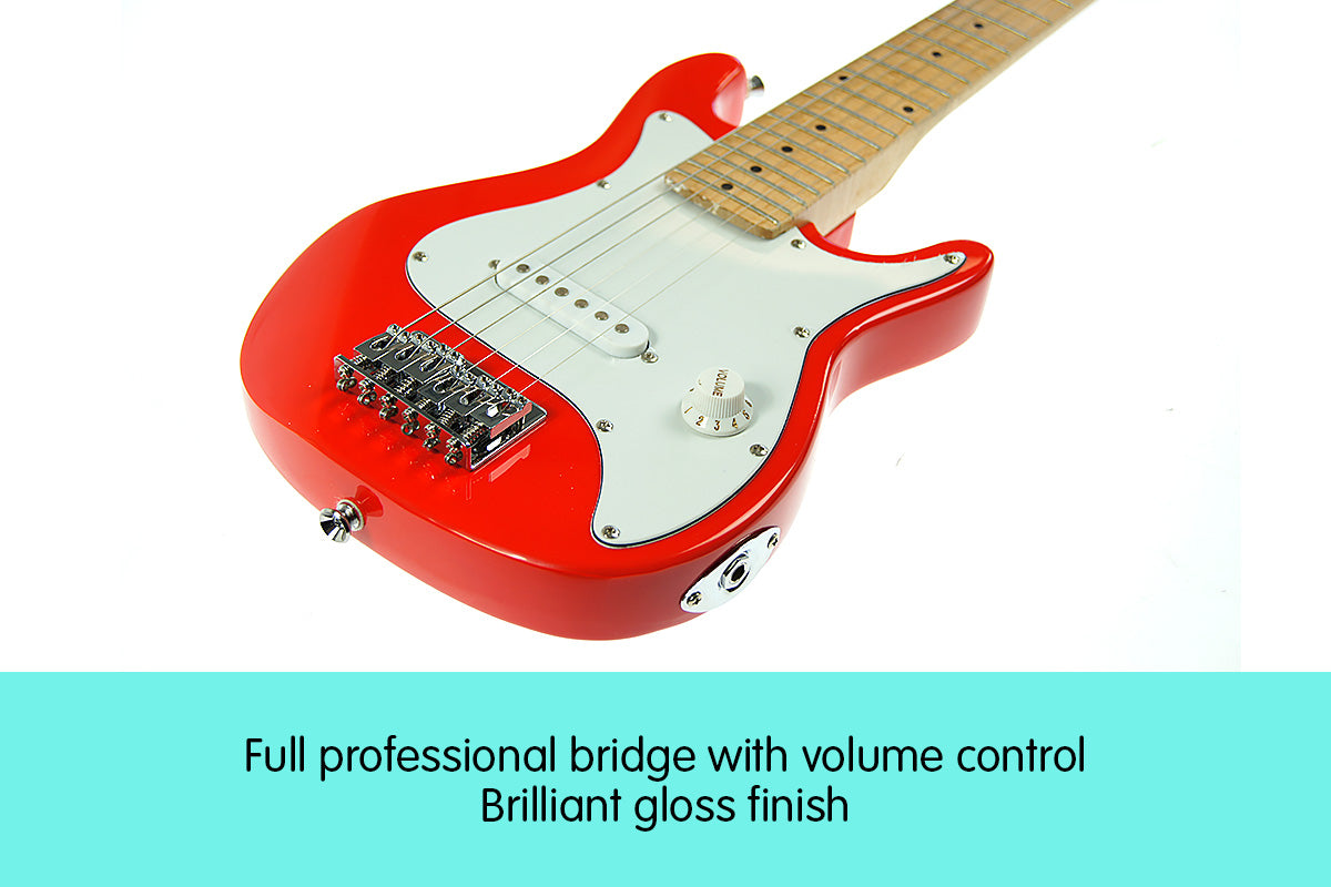 Karrera Electric Childrens Guitar Kids - Red