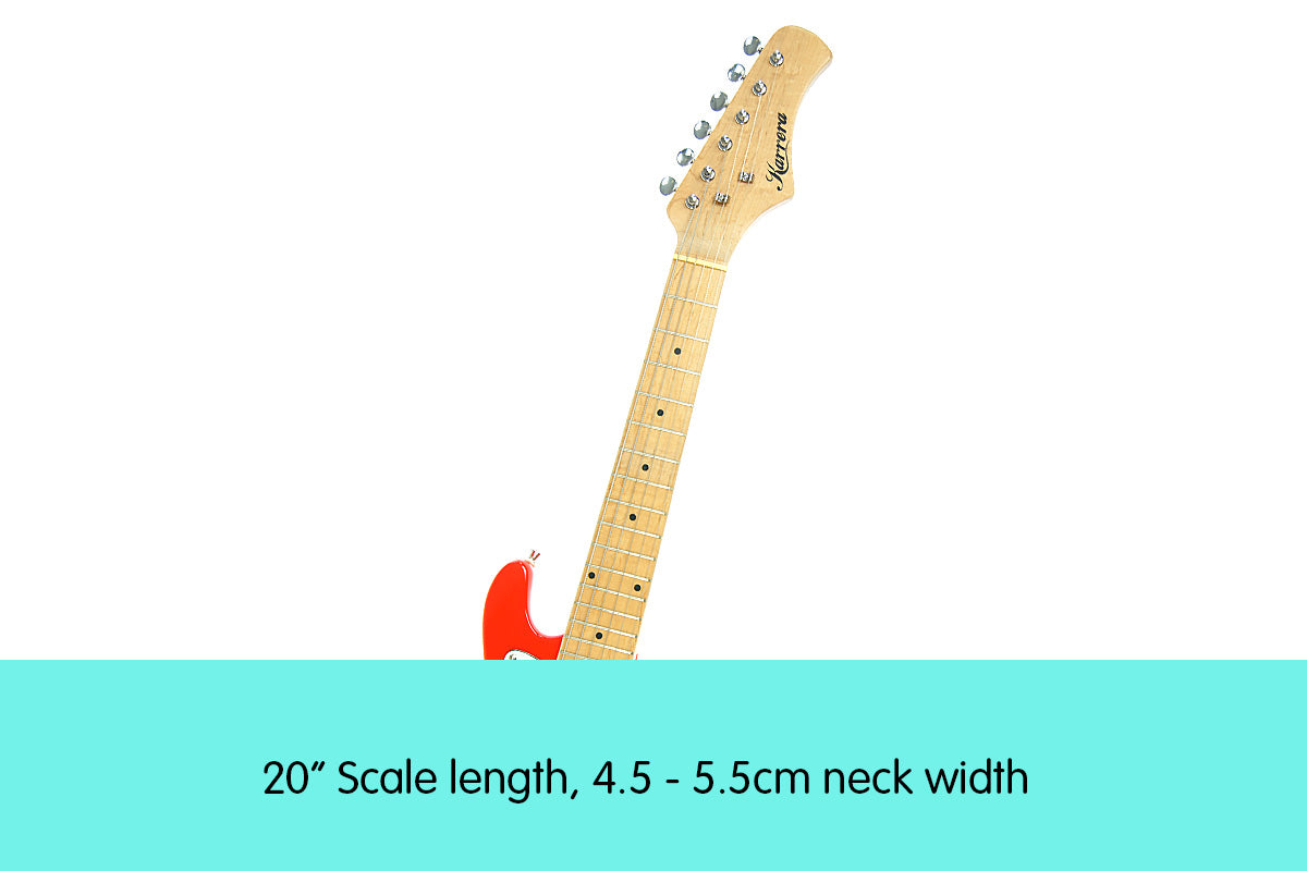 Karrera Electric Childrens Guitar Kids - Red