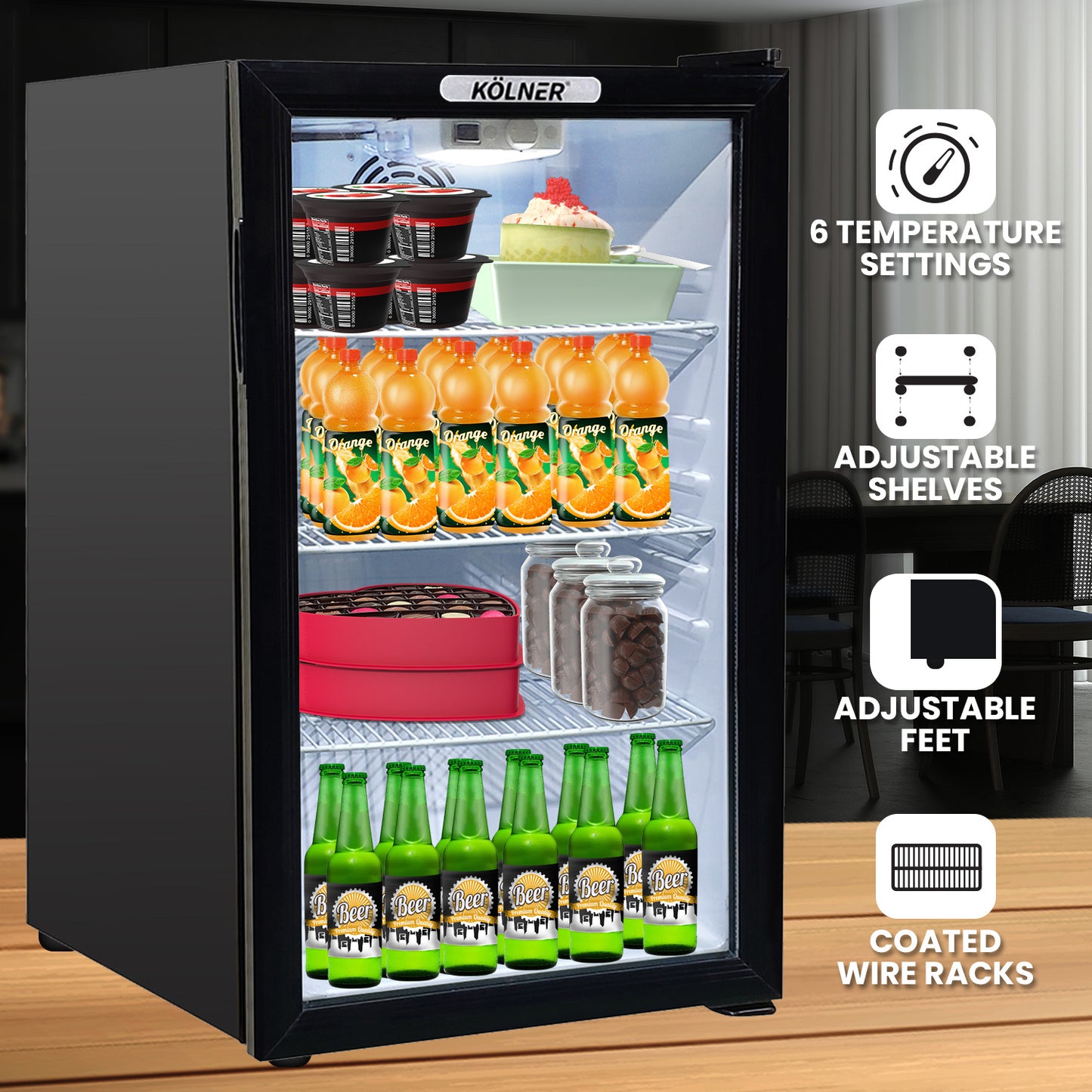 Kolner 100L Bar Fridge