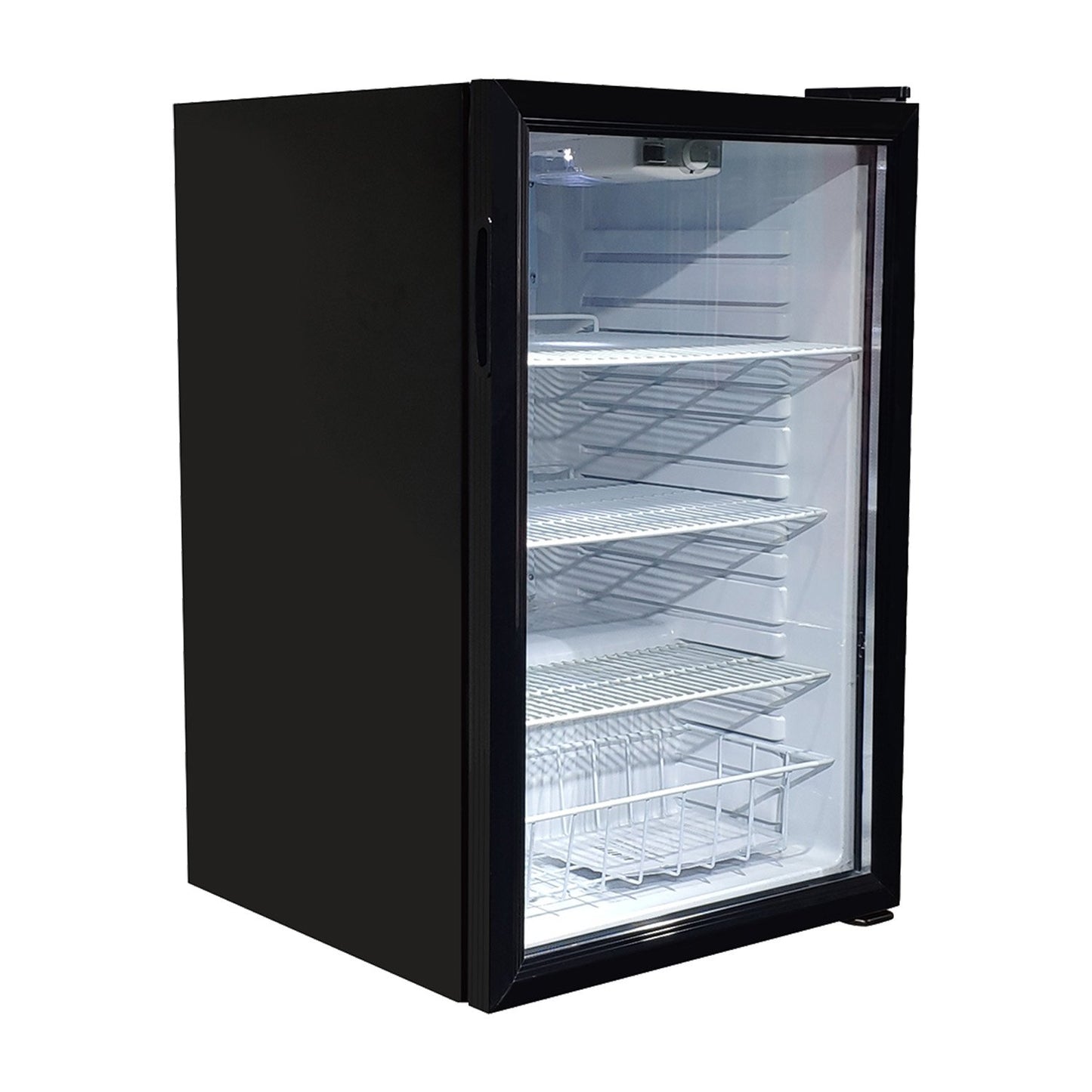Kolner 130L Mini Bar Fridge Glass Door Beverage Cooler Refrigerator