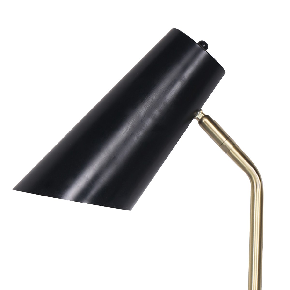 Sarantino Black/Brass Table Lamp