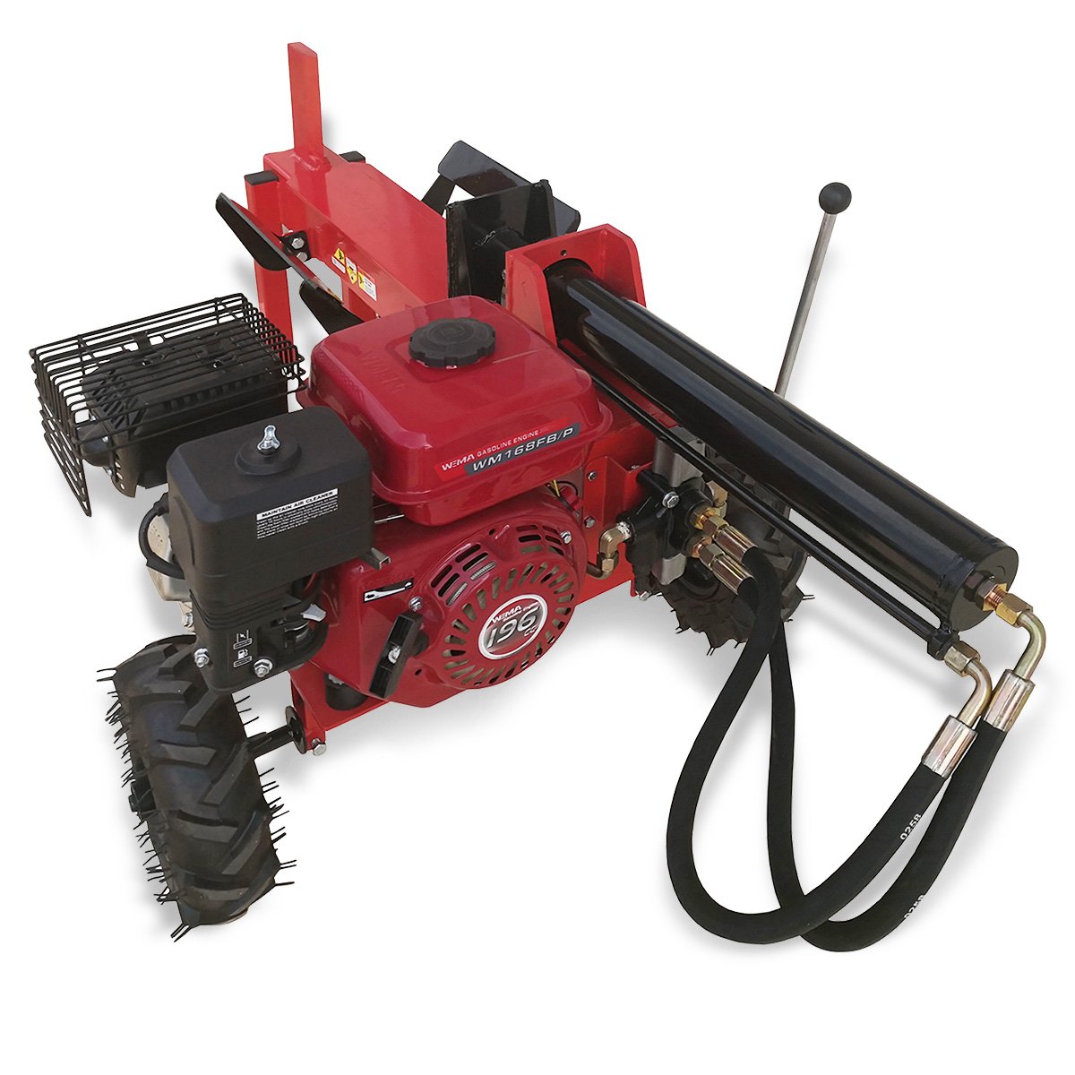 Yukon Petrol Log Splitter Wood Cutter 15 Ton