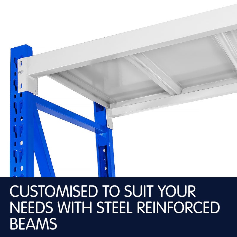 Centurion Standard 1 Bay 1M Wide Long-Span Garage Shelving 400kg