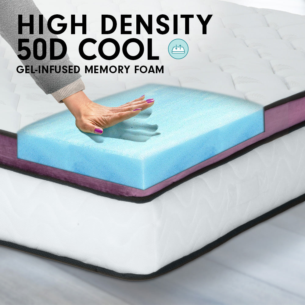 Laura Hill Memory Foam Cool Gel Infused King Mattress