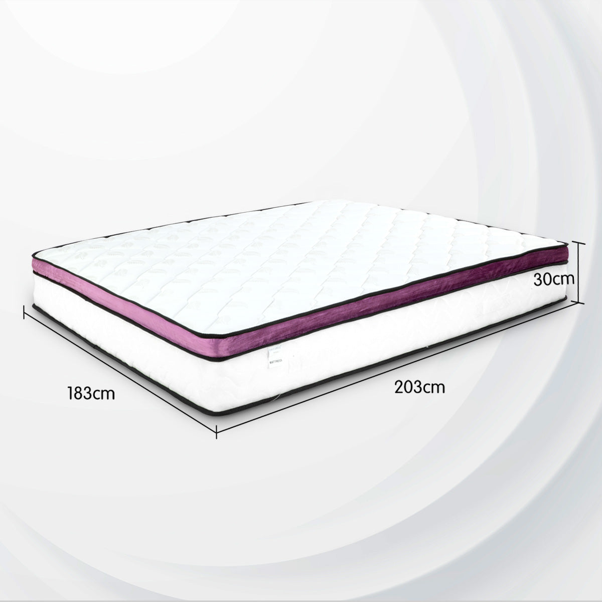 Laura Hill Memory Foam Cool Gel Infused King Mattress