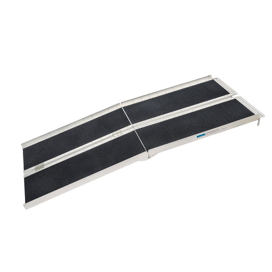 Kartrite Folding Aluminium Wheelchair Ramp 5FT Portable Mobility Access Ramp