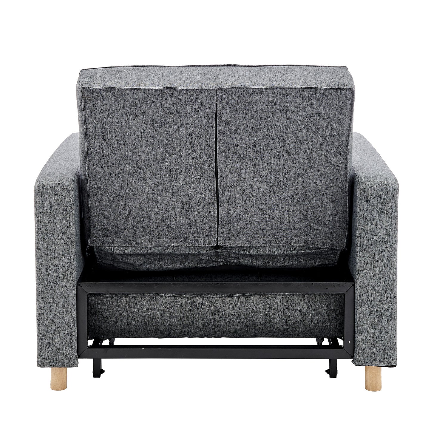 Suri 3-in-1 Convertible Sofa Chair Bed by Sarantino - Grey